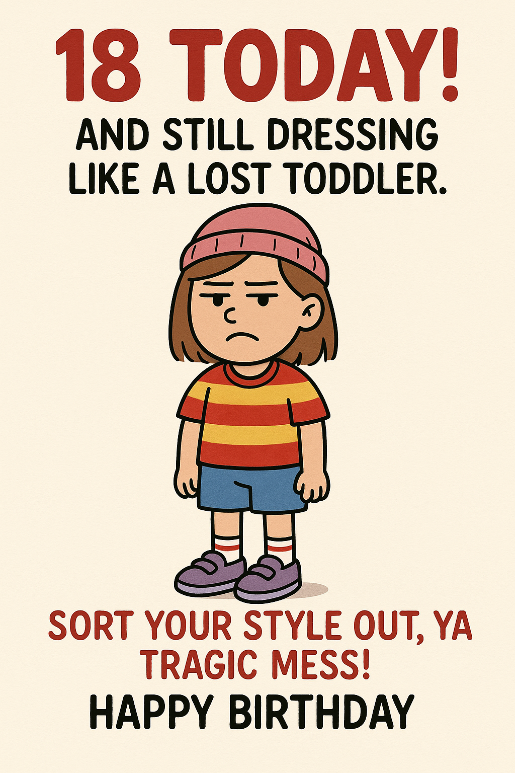 18 Dress Like A Lost Toddler