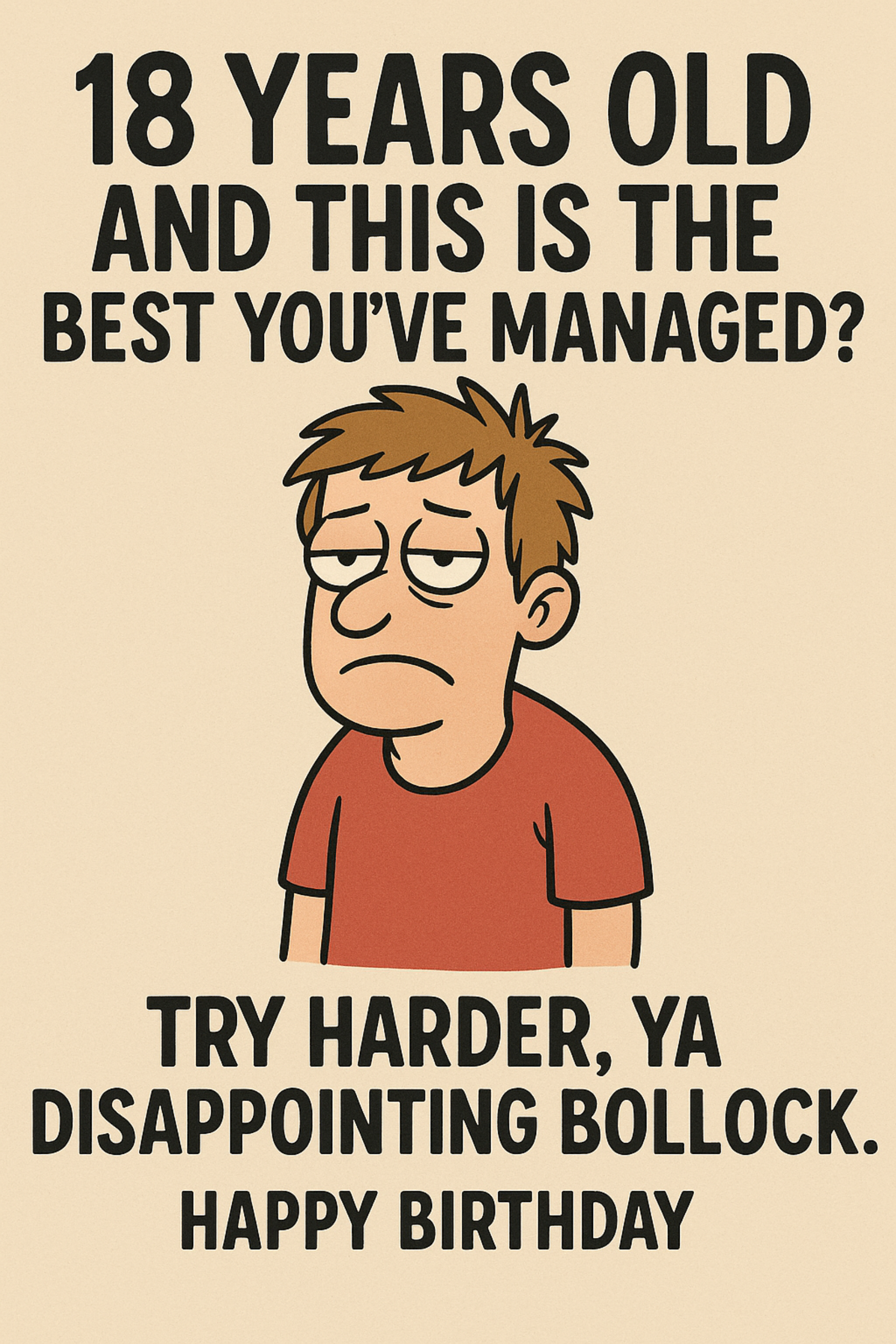 18 This Is The Best You've Managed
