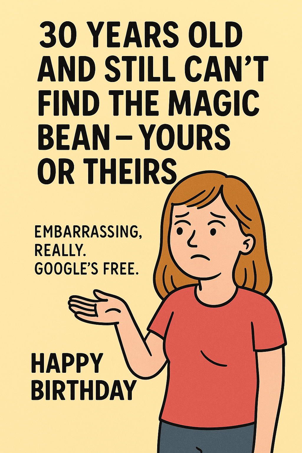 30 Can't Find The Magic Bean