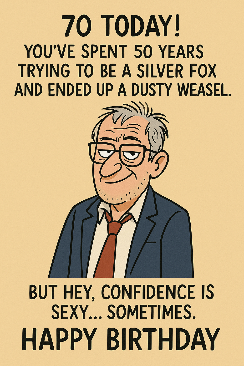 70 Confidence Is Sexy...Sometimes