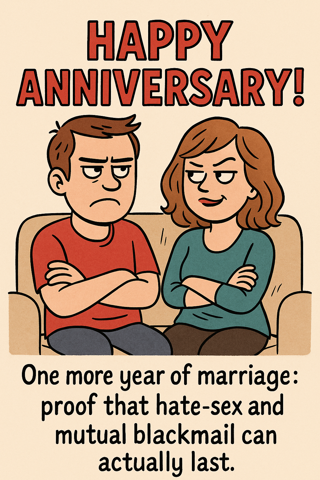 Anniversary Hate Sex And Mutual Blackmail