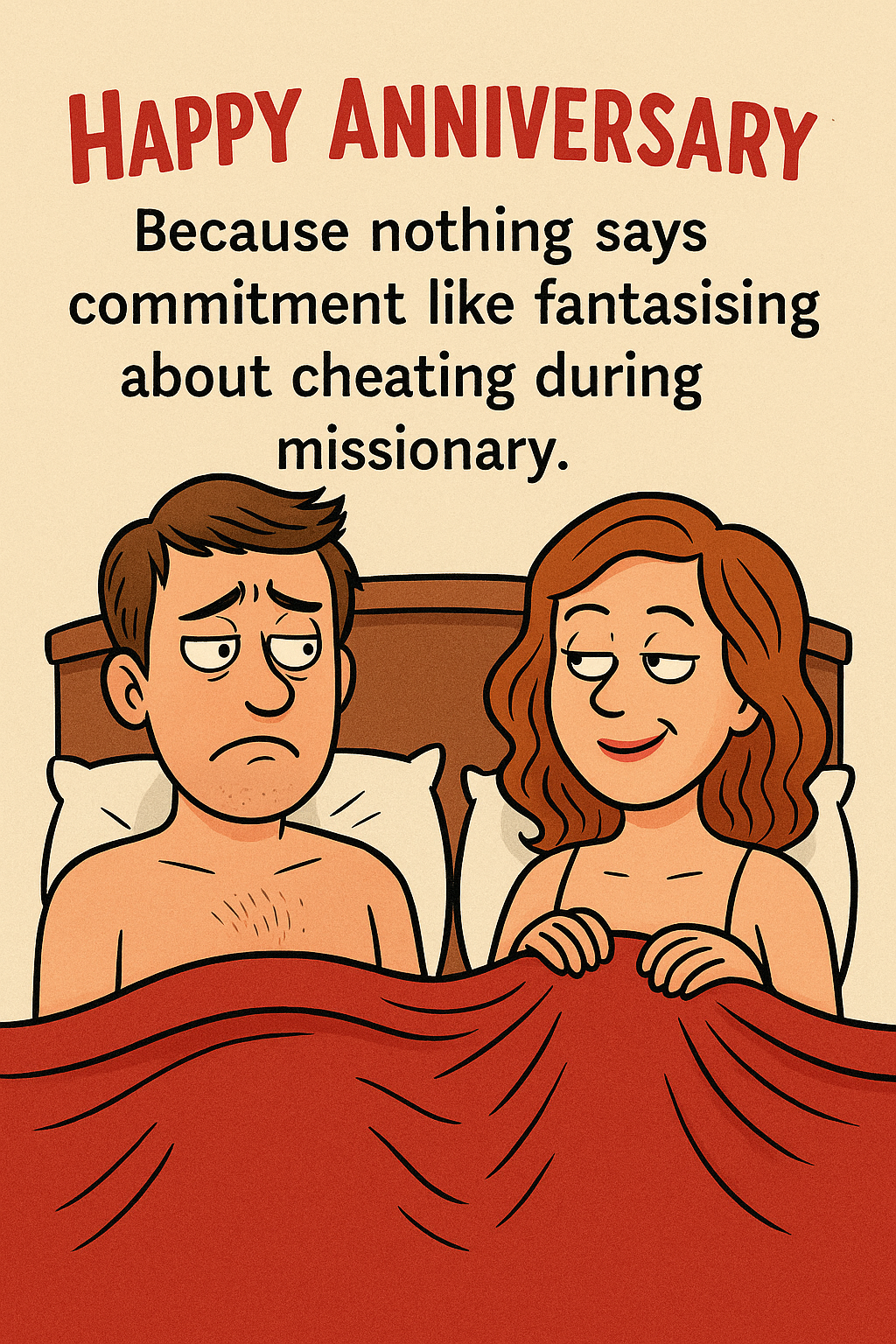 Anniversary Fantasising About Cheating