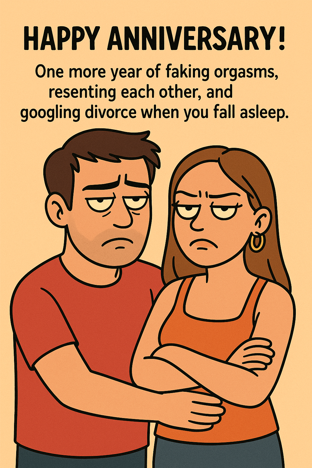 Anniversary Faking Orgasms And Resentment