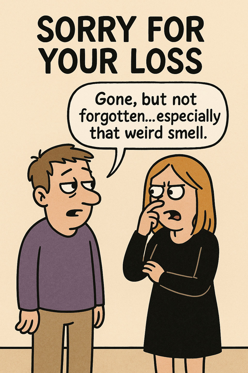 Sorry For Your Loss Weird Smell
