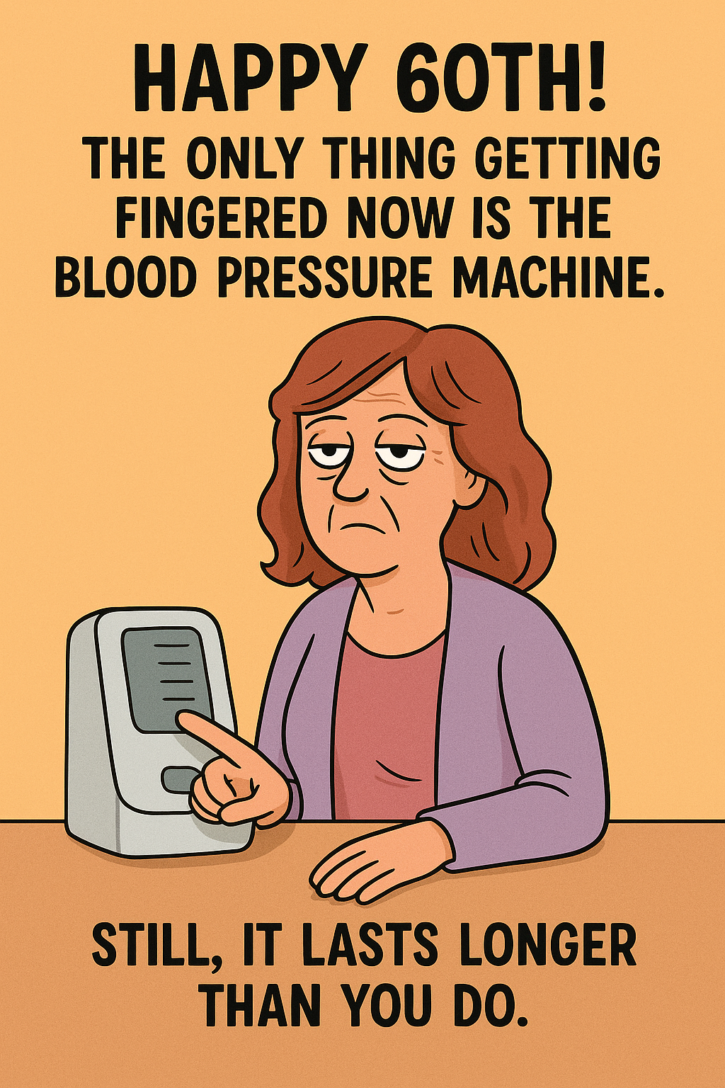 60 Finger The Blood Pressure Machine