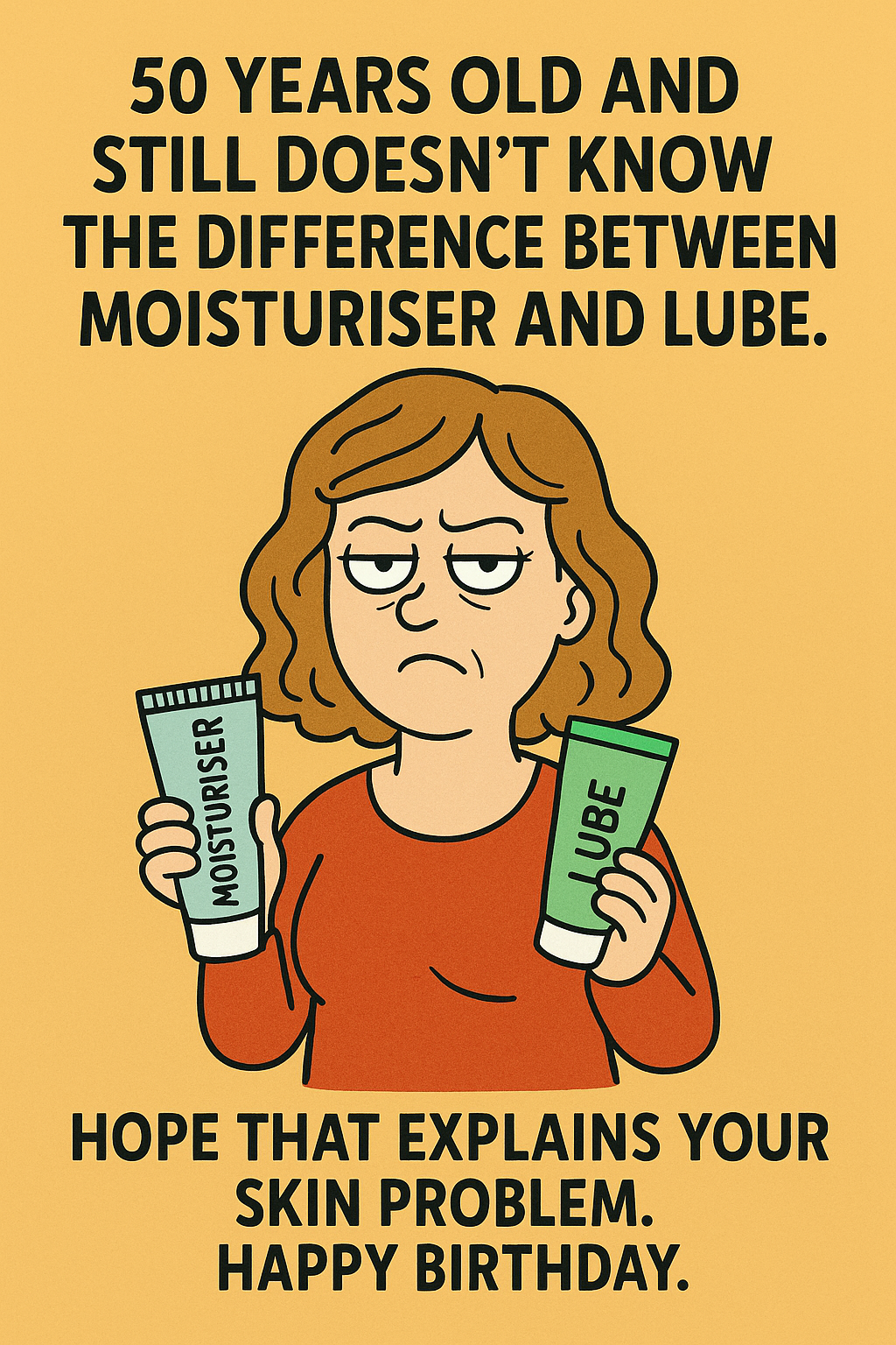 50 Lube vs Moisturiser