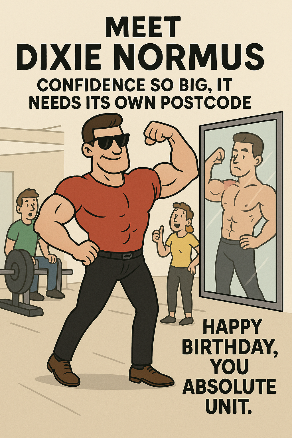 Birthday Dick Is Enormous name pun