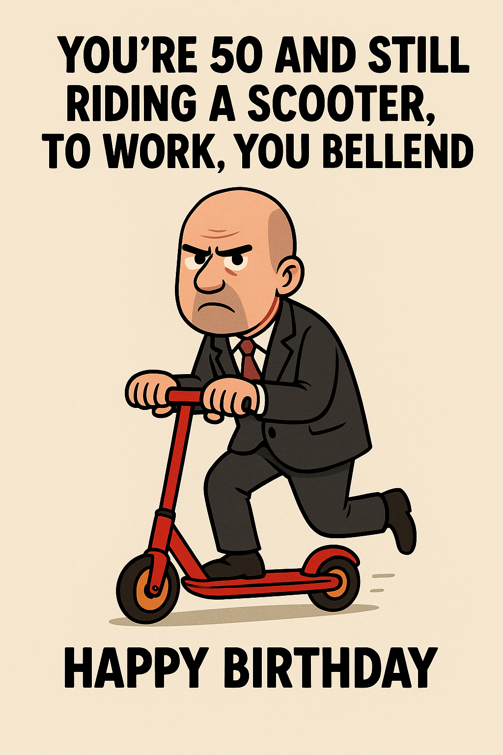 50 Still Riding A Scooter To Work
