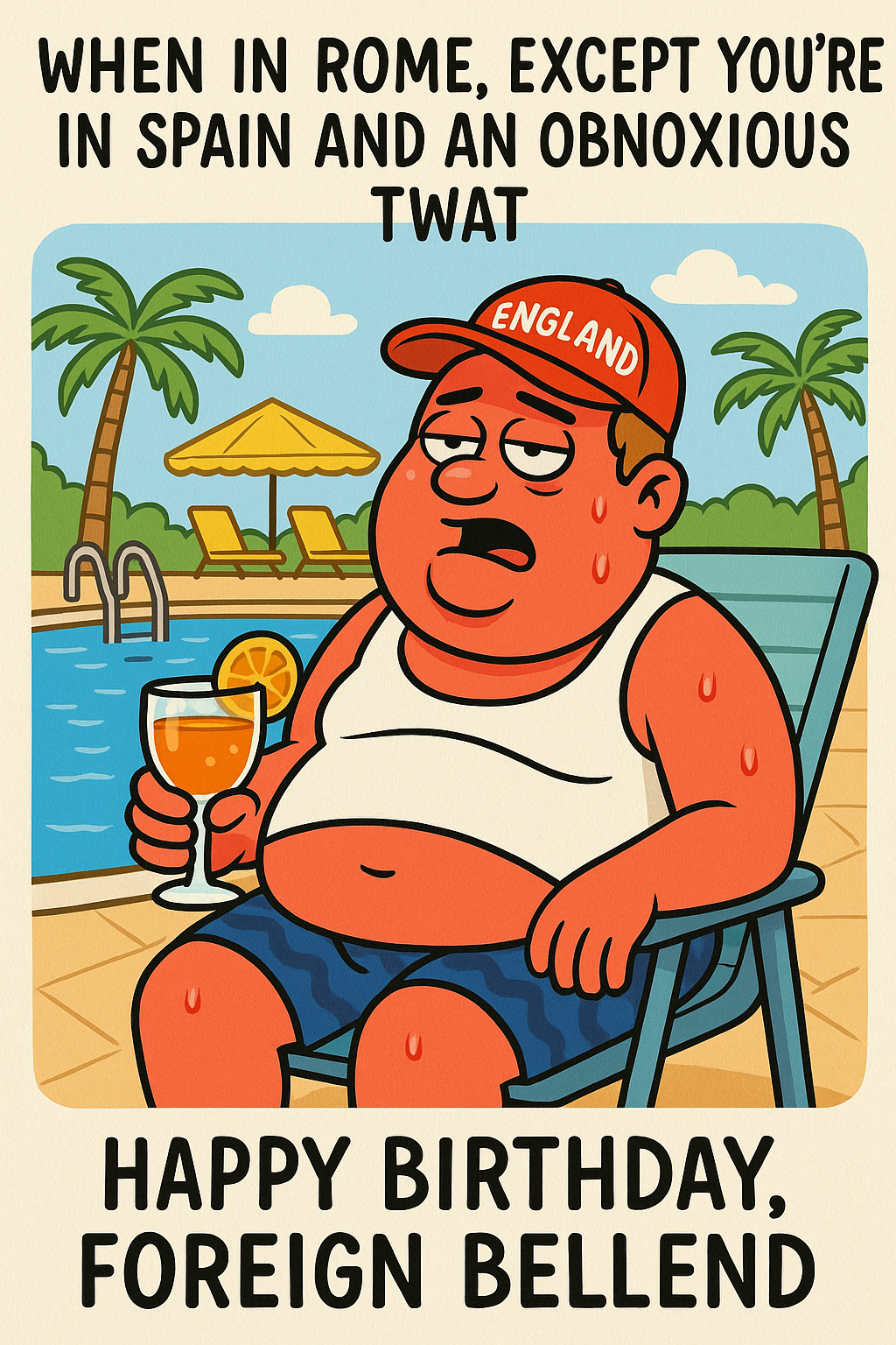 Brits Abroad Obnoxious Twat