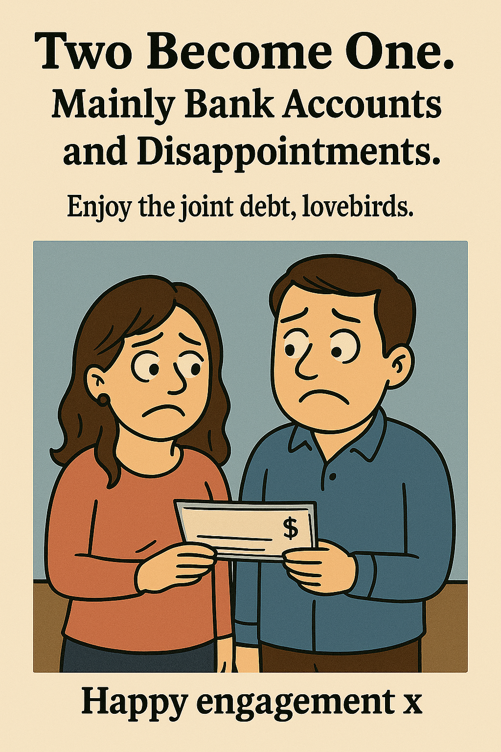 Engagement Joint Debt And Disappointments