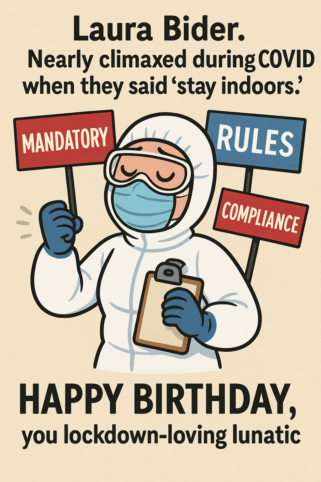 Birthday Law Abider name pun