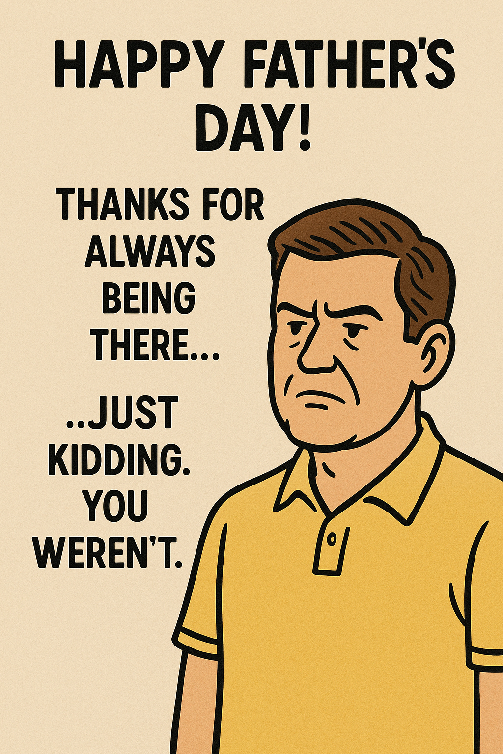 Fathers Day You Weren't There
