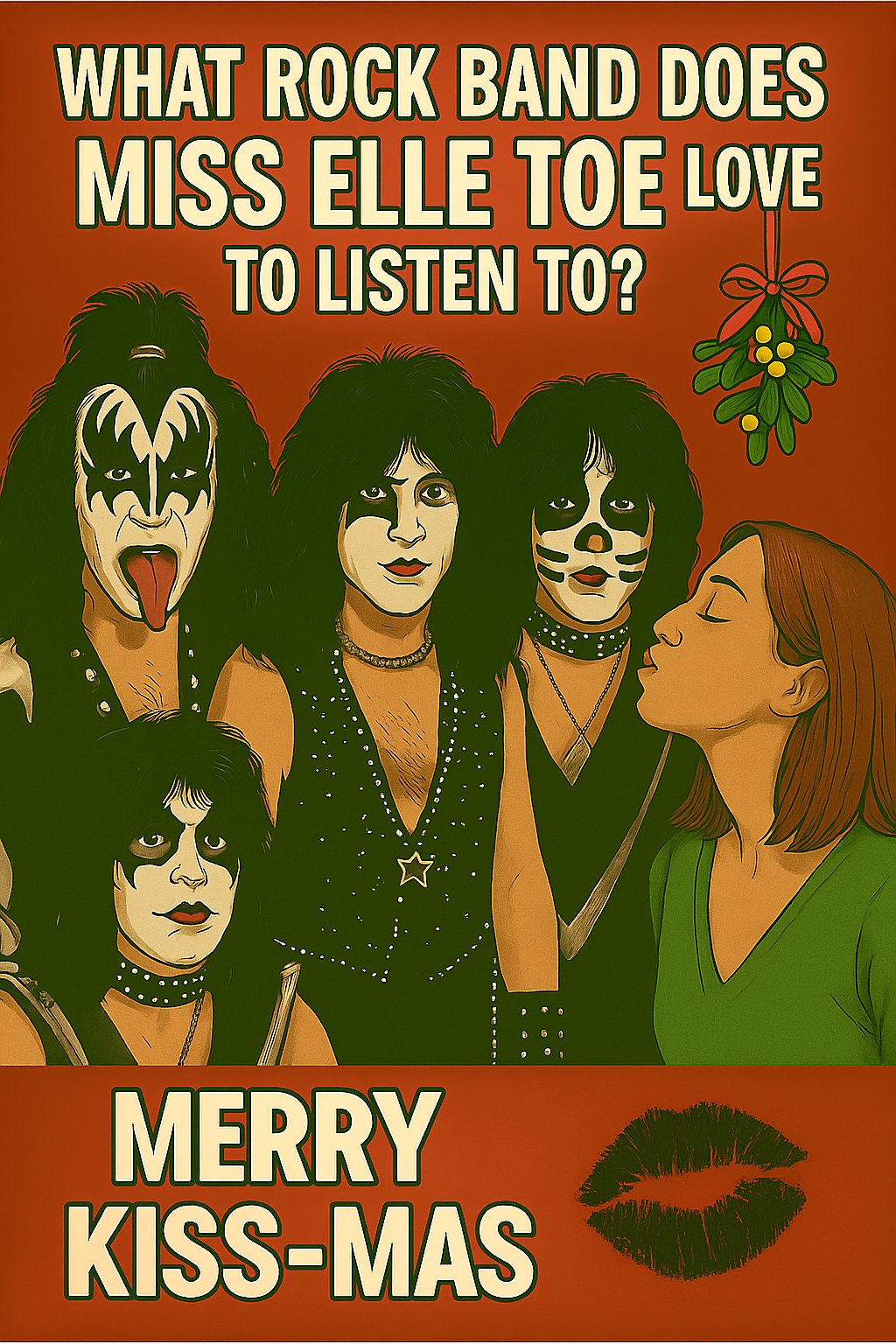Christmas Mistletoe name pun