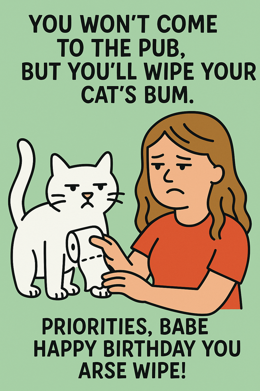 Birthday Arse Wipe