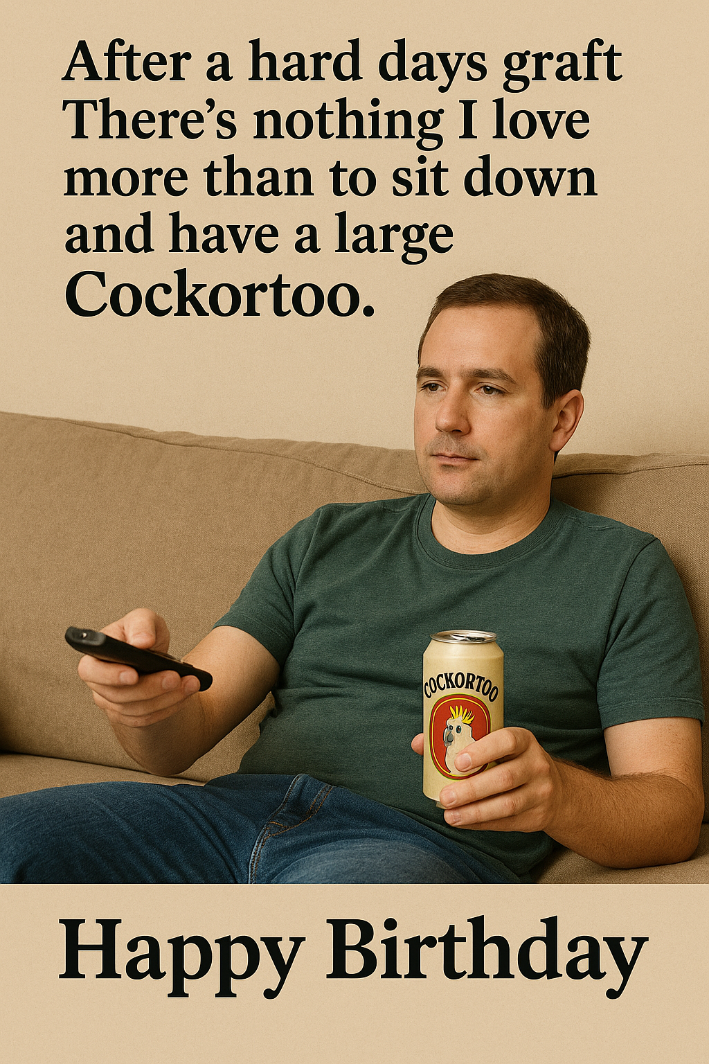 Birthday Cock Or Two Joke 2