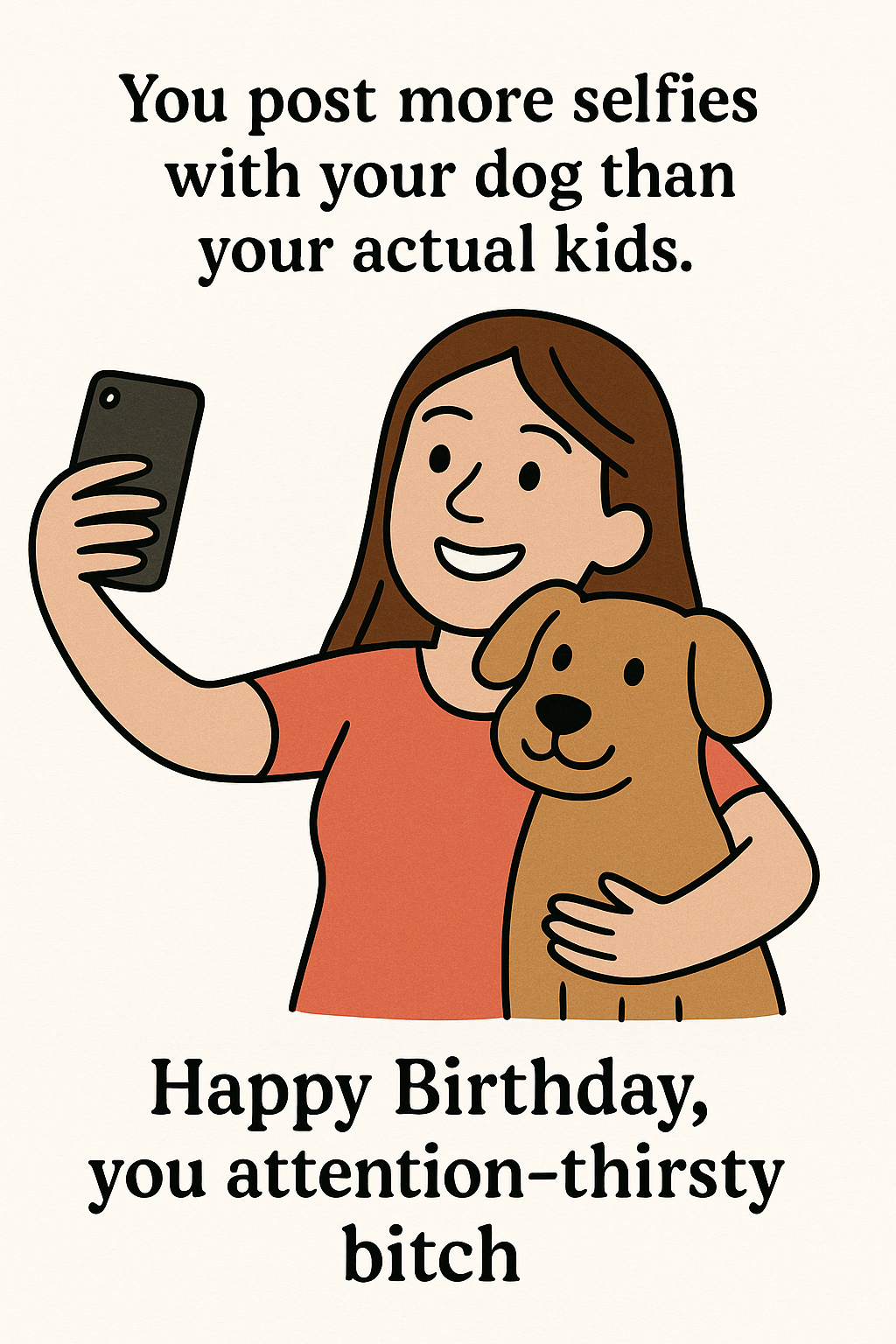 Birthday Attention Thirsty Bitch