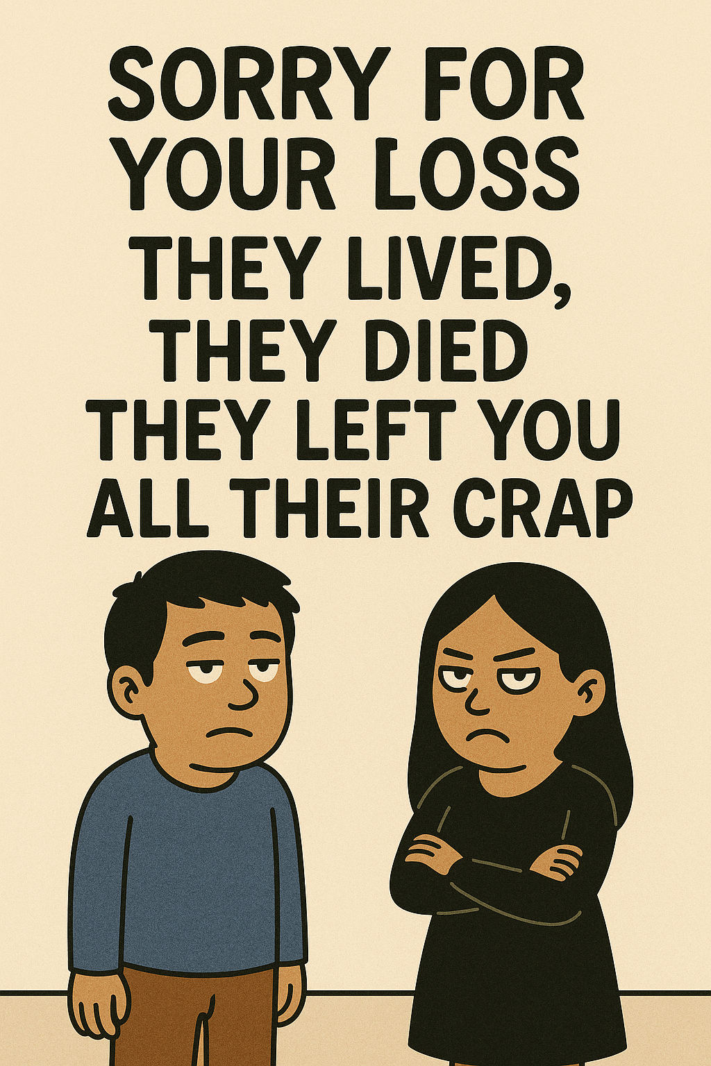 Sorry For Your Loss Left You All Their Crap
