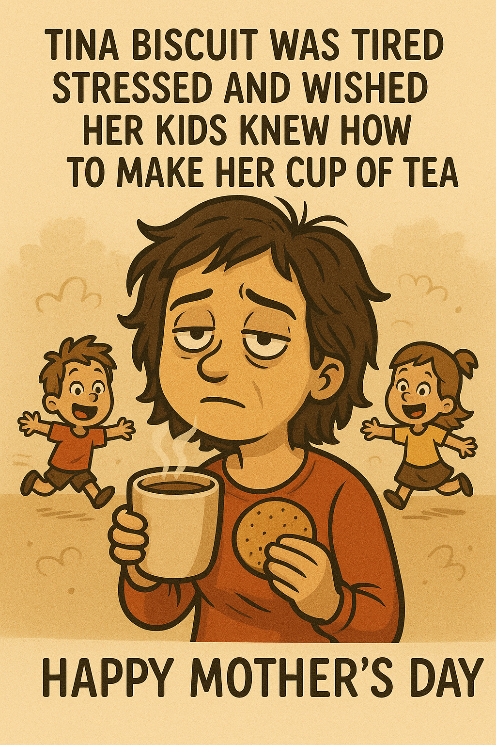 Mother's Day Tea And A Biscuit name pun
