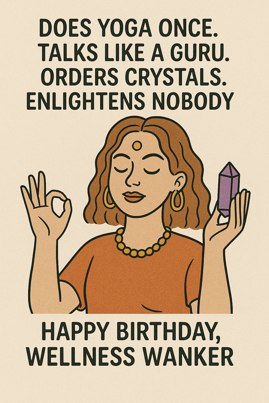 Birthday Wellness Wanker