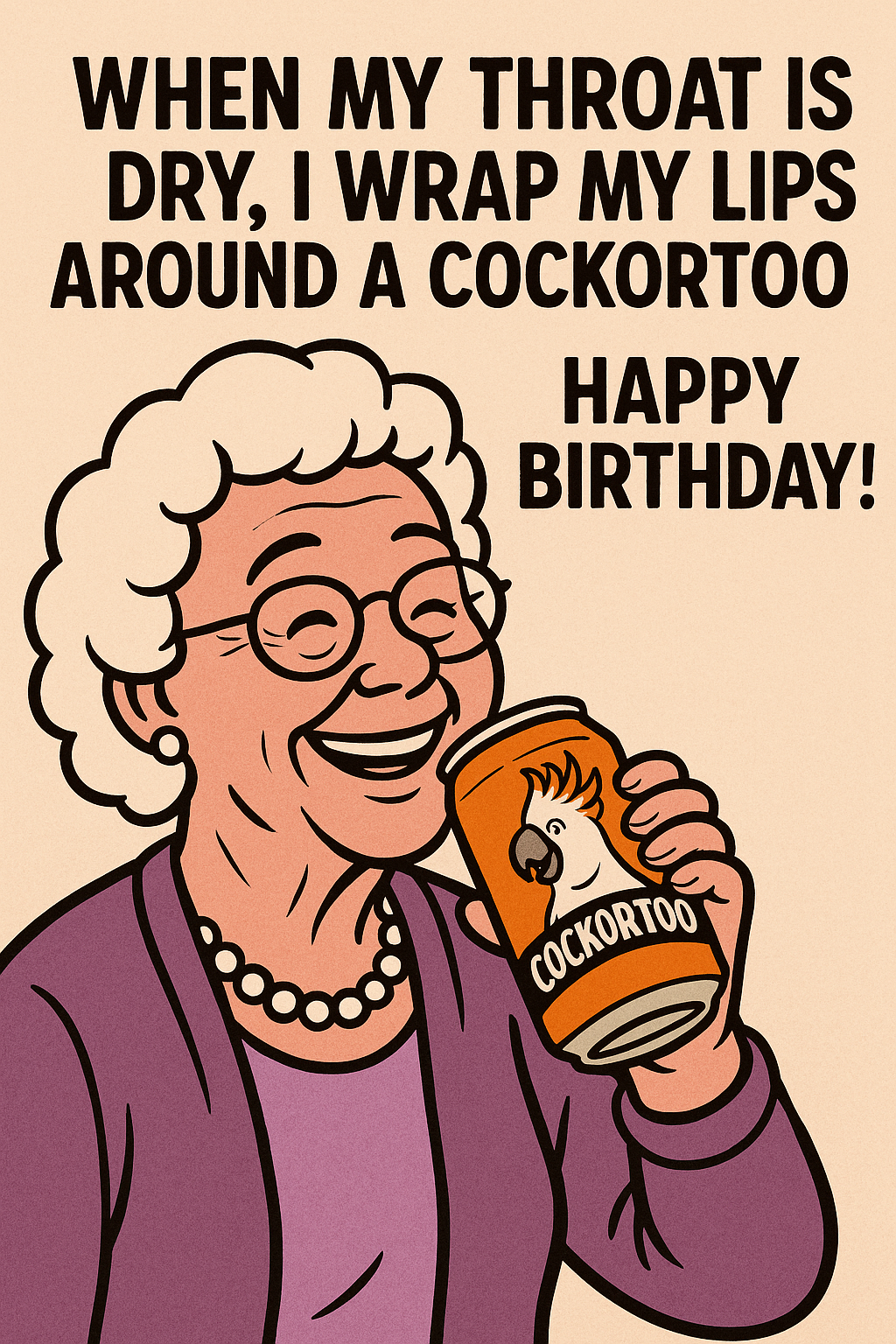 Birthday Cock Or Two Joke 3